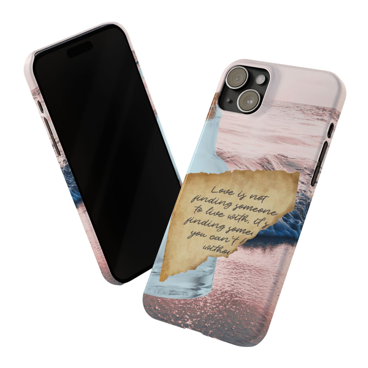 Slim Phone Case – Written in the Tide