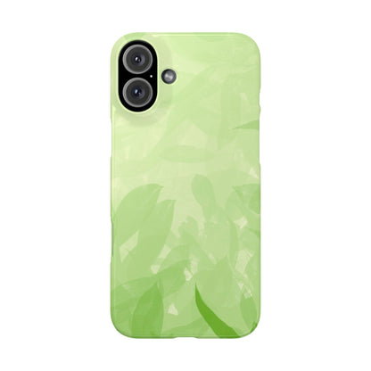 Slim Phone Case – Leaf Echo