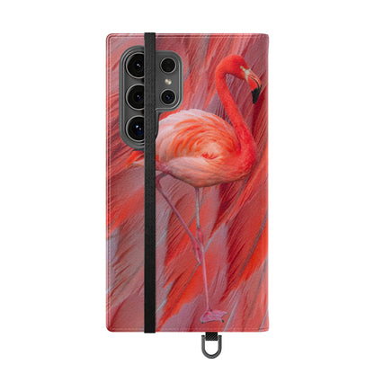 Flip Case – Scarlet Plume