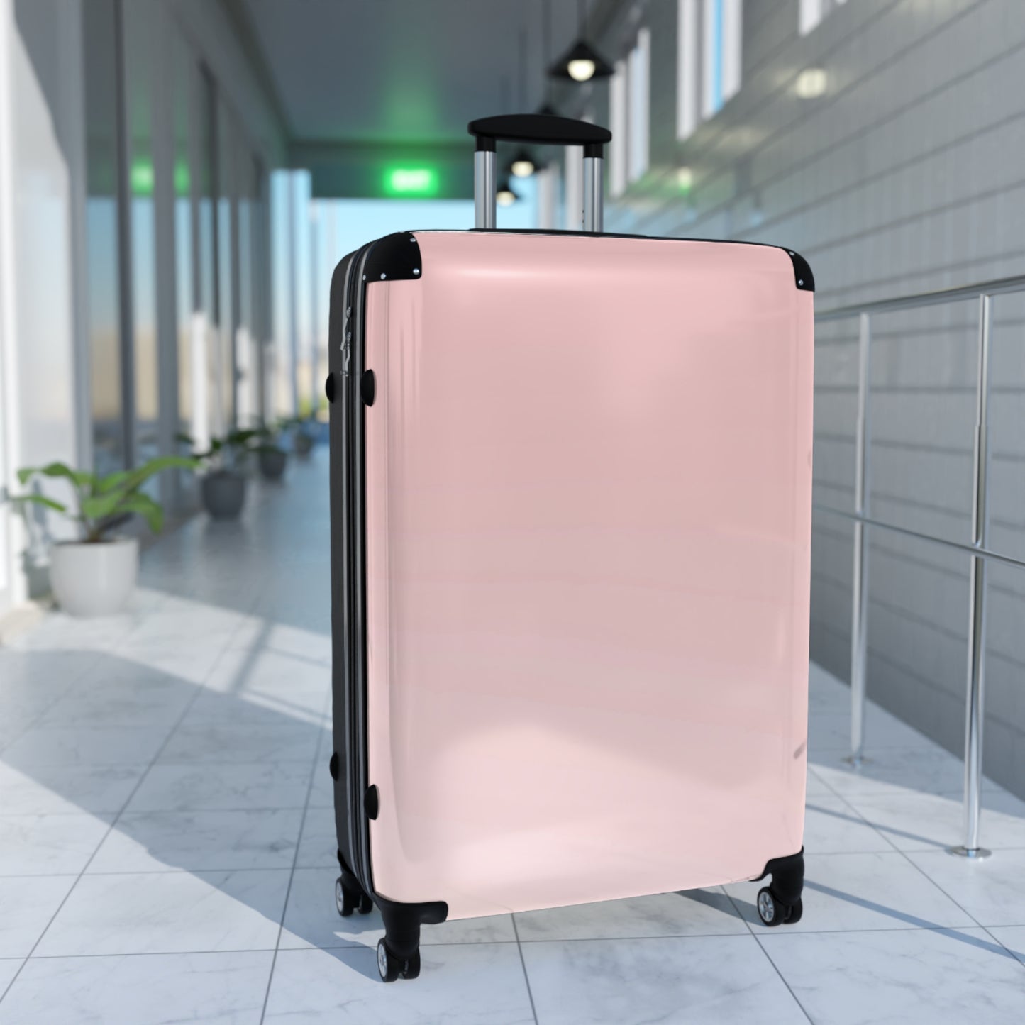 Hardshell Suitcase — Soft Blush