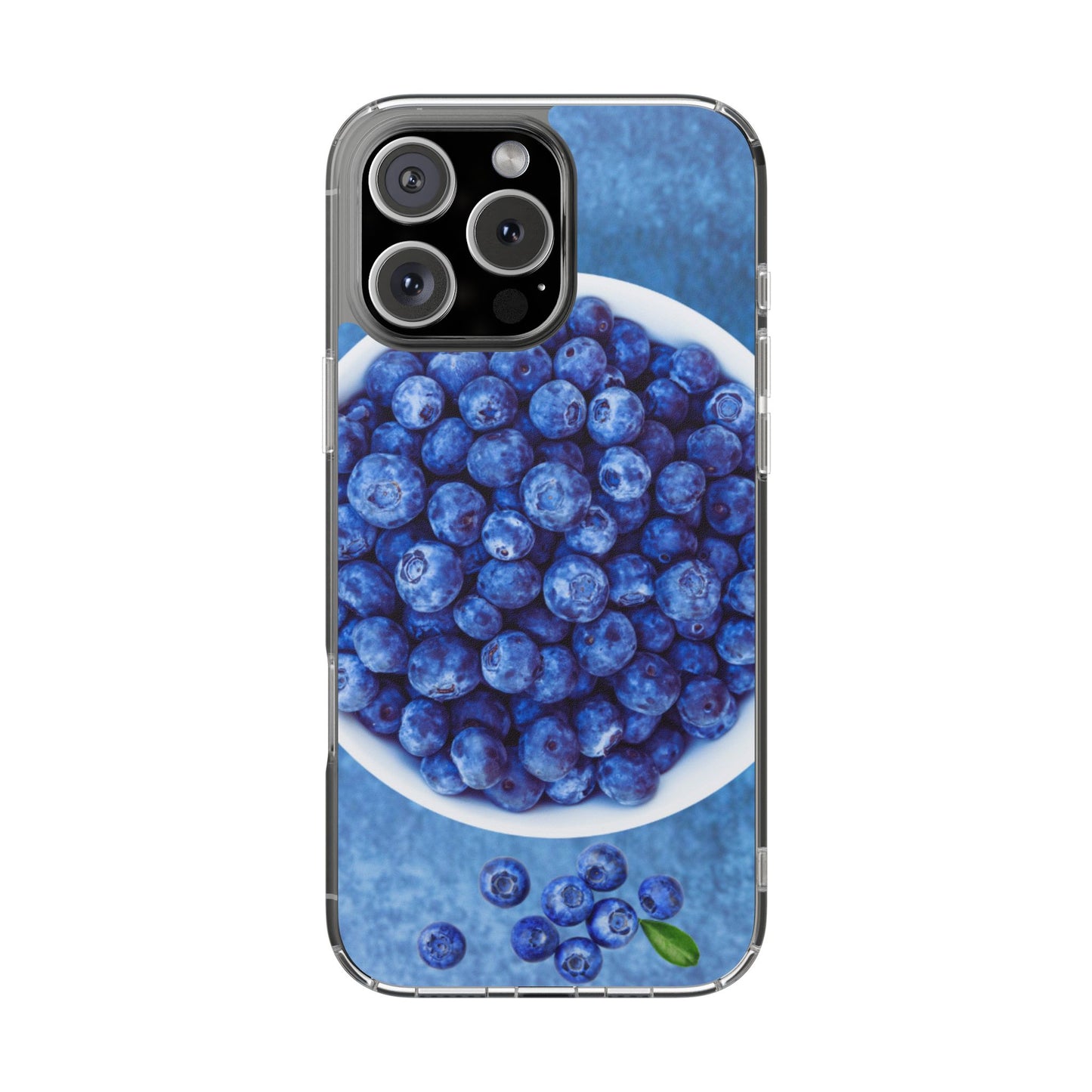 Clear Magnetic Phone Case – Chilled Blueberries