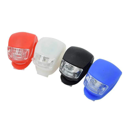 LED Bike Safety Light - 3 Modes, Waterproof, Tool-Free Clip-On Design