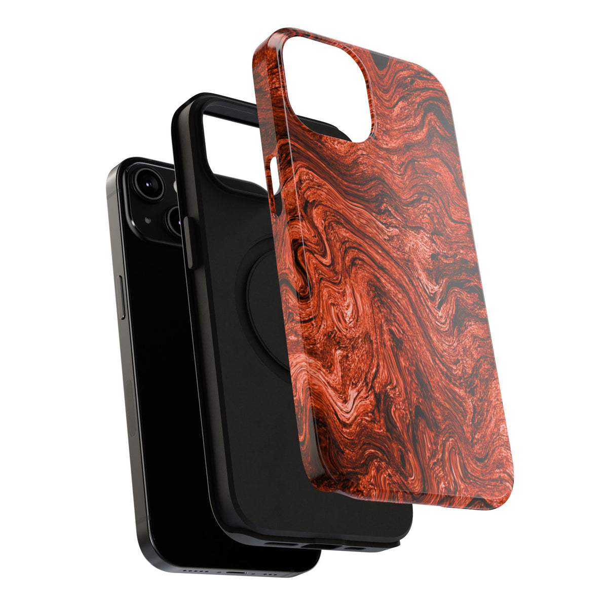 Impact-Resistant Phone Case – Clay in Motion – Compatible with iPhone 11–17 & Samsung Galaxy S22–S26 Series