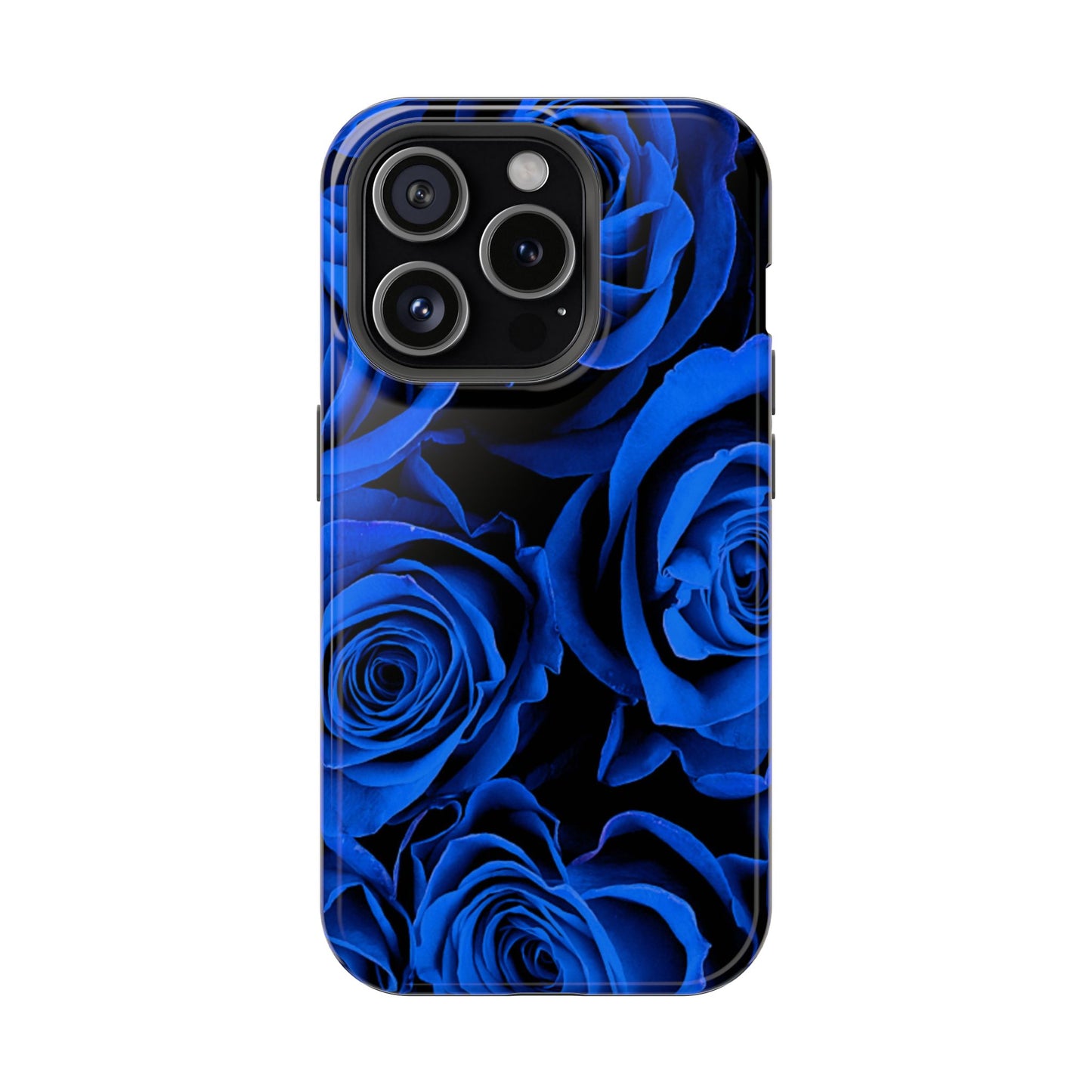 Impact-Resistant Phone Case – Midnight Bloom