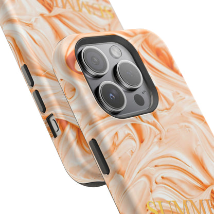 Impact-Resistant Phone Case – Peach Sorbet