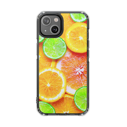 Clear Magnetic Phone Case – Sunkissed Citrus