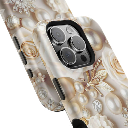 Impact-Resistant Phone Case – Ivory Opulence