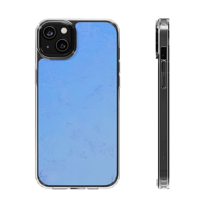 Clear Phone Case – Azure Fade