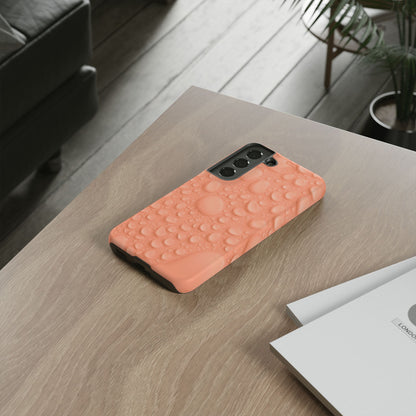 Protective Phone Case – Apricot Rain