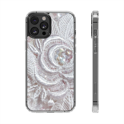 Clear Phone Case – Lace Veil