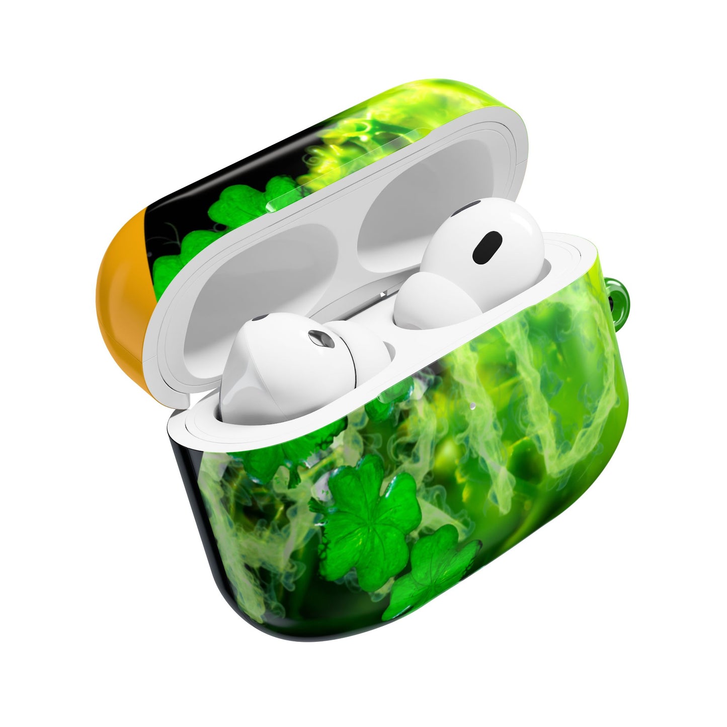 Wireless Earbud Case Cover – Lucky Clover Smoke