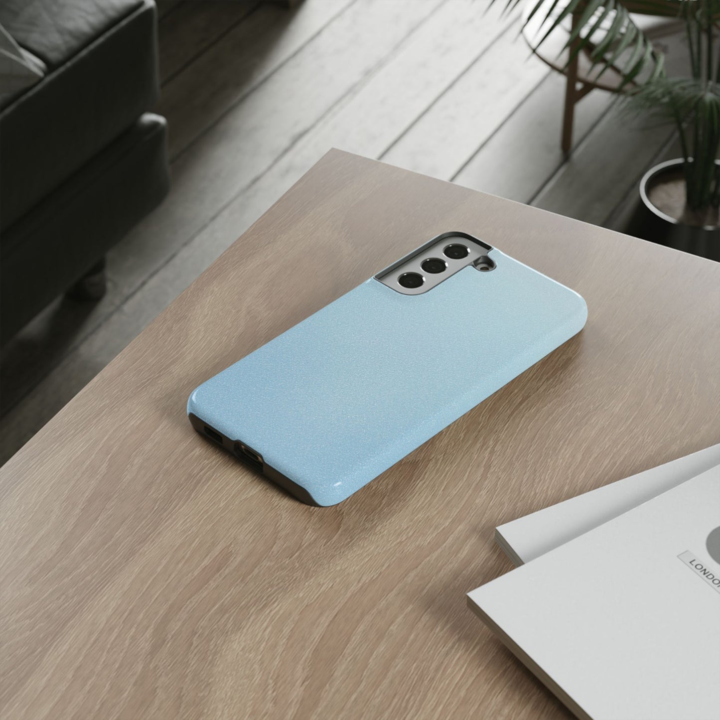 Protective Phone Case – Blue Whisper