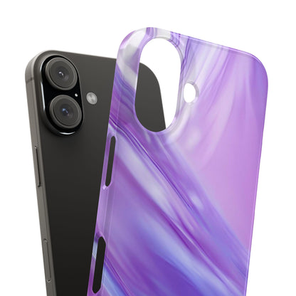 Snap Phone Case – Lavender Wave
