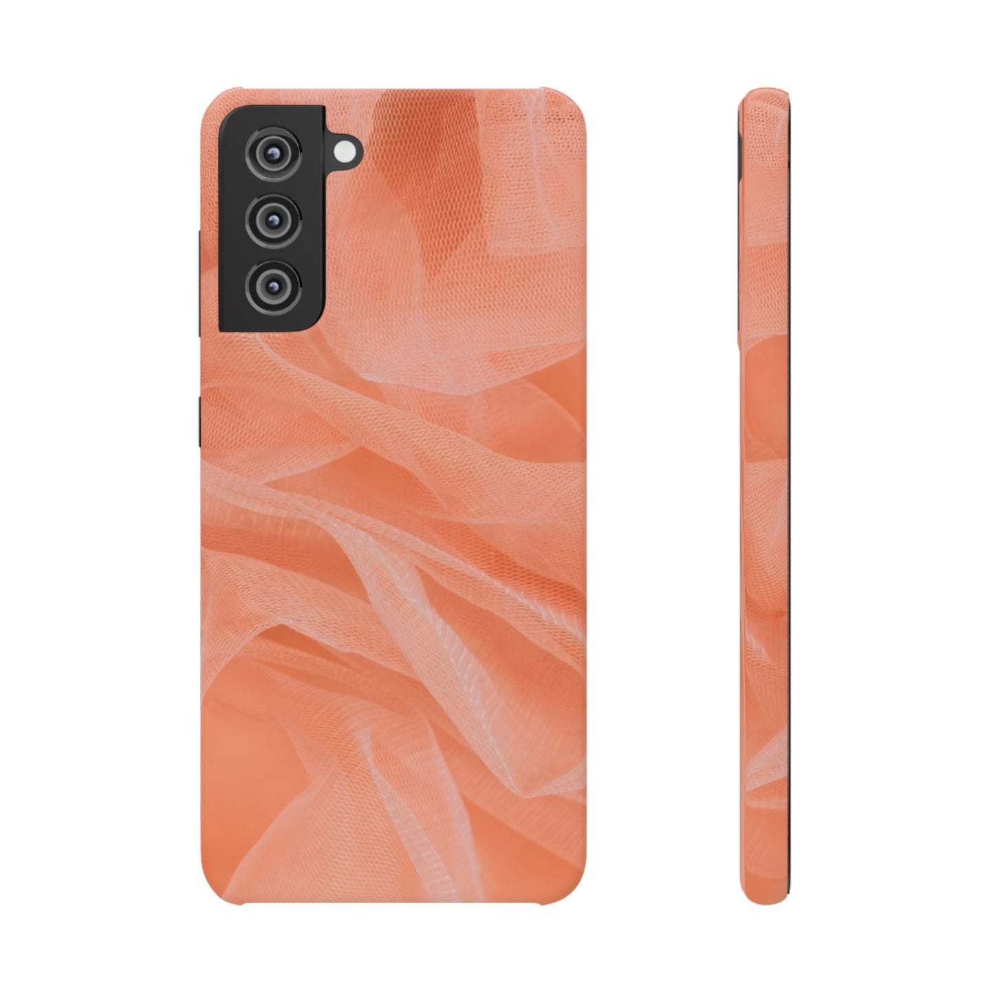 Snap Phone Case – Coral Veil