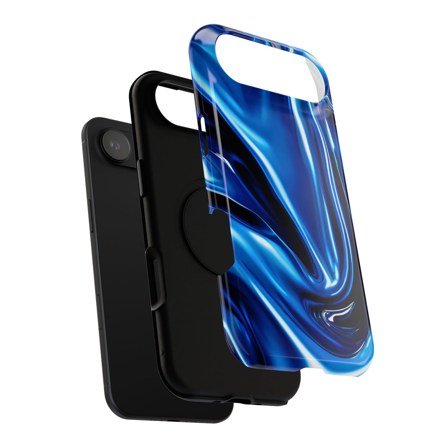 Impact-Resistant Phone Case – Midnight Surge
