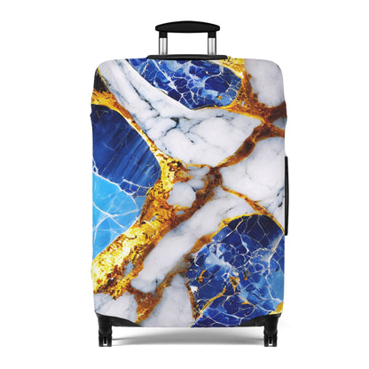 Luggage Cover – Sapphire Vein