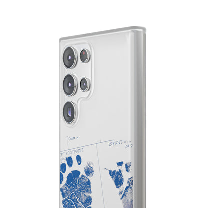 Flexi Case – Mom’s Little Blue Footprints