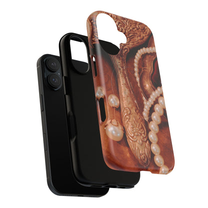Protective Magnetic Phone Case – Bronze Vanity