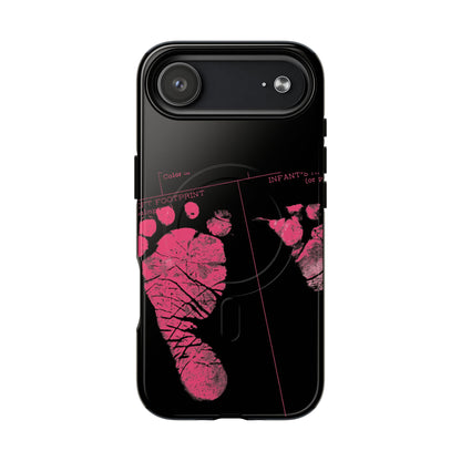 Protective Magnetic Phone Case – Mom’s Little Pink Footprints