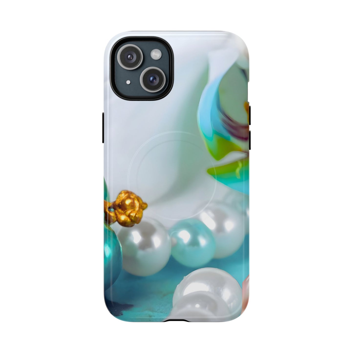 Protective Magnetic Phone Case – Mermaid's Pearl