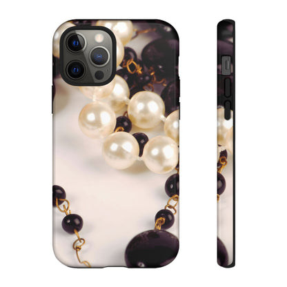 Protective Phone Case – Noir Pearl