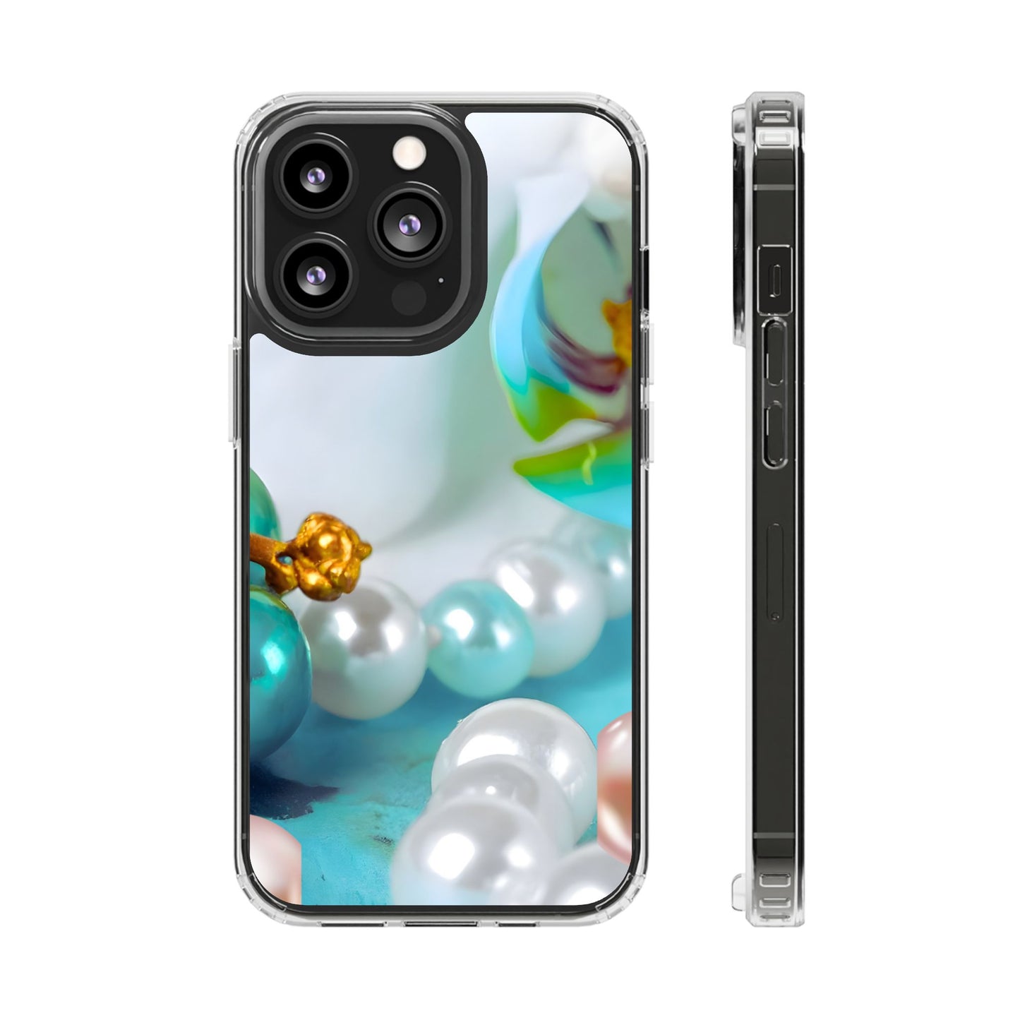 Clear Phone Case – Mermaid's Pearl