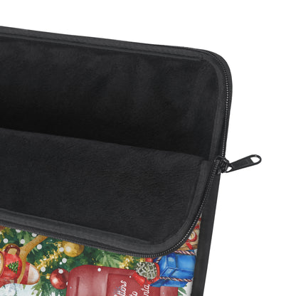 Slim Neoprene Laptop Sleeve – Christmas Came to Town