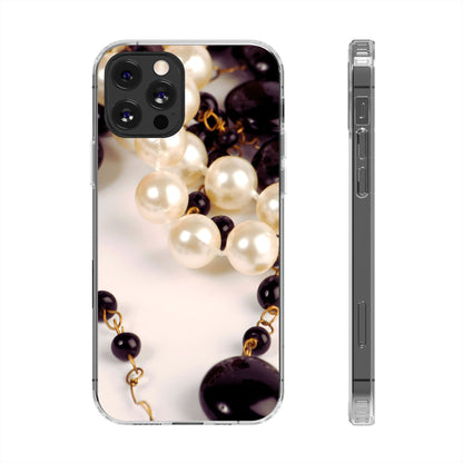 Clear Magnetic Phone Case – Noir Pearl