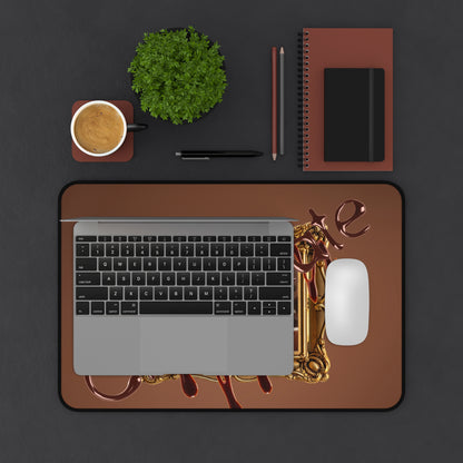 Neoprene Desk Mat – Chocolate Truffle