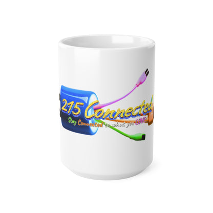 215 Connected Ceramic Coffee Mug – Everyday Sips in 11 oz or 15 oz