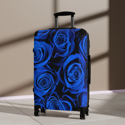 Hardshell Suitcase – Midnight Bloom