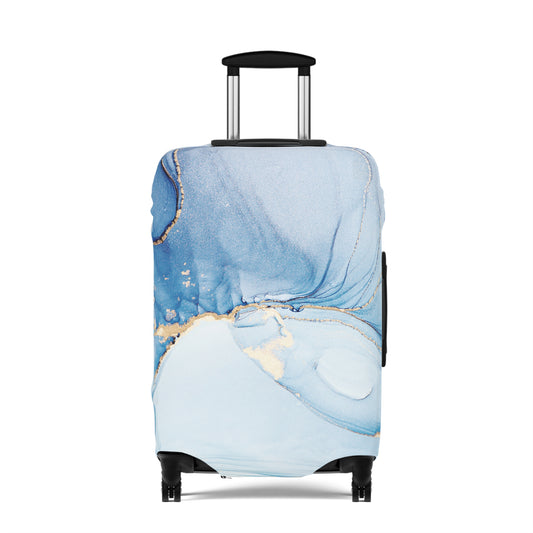 Luggage Cover – Blue Agate