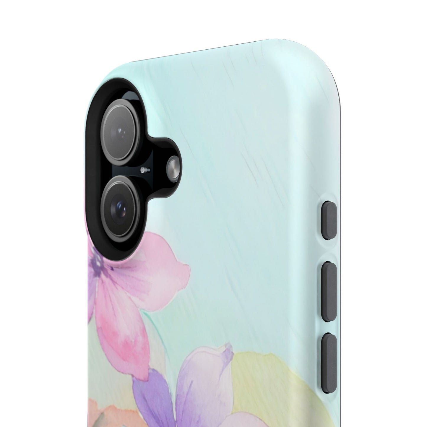 Impact-Resistant Phone Case – Water Petal
