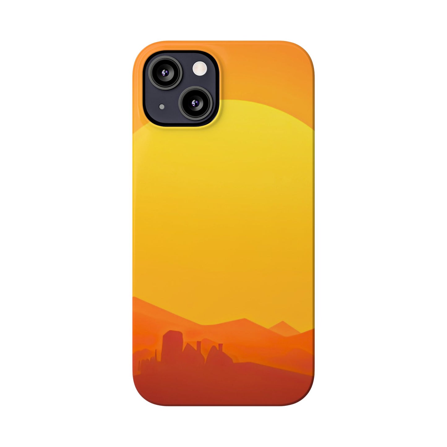 Slim Phone Case – Desert Sunrise