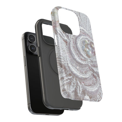 Impact-Resistant Phone Case – Lace Veil