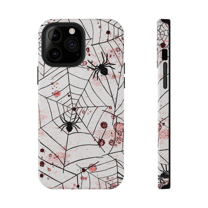 Impact-Resistant Phone Case – Blood Web