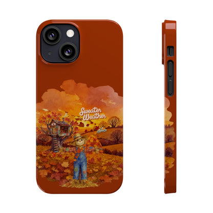 Slim Phone Case – Sweater Weather – Compatible with iPhone 11–17 Series