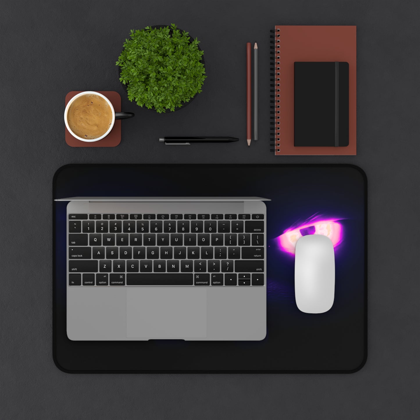 Neoprene Desk Mat – Phantom Monster Eyes