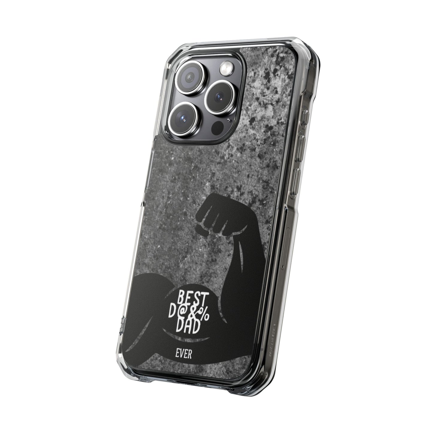 Clear Magnetic Phone Case – Best Dad Ever