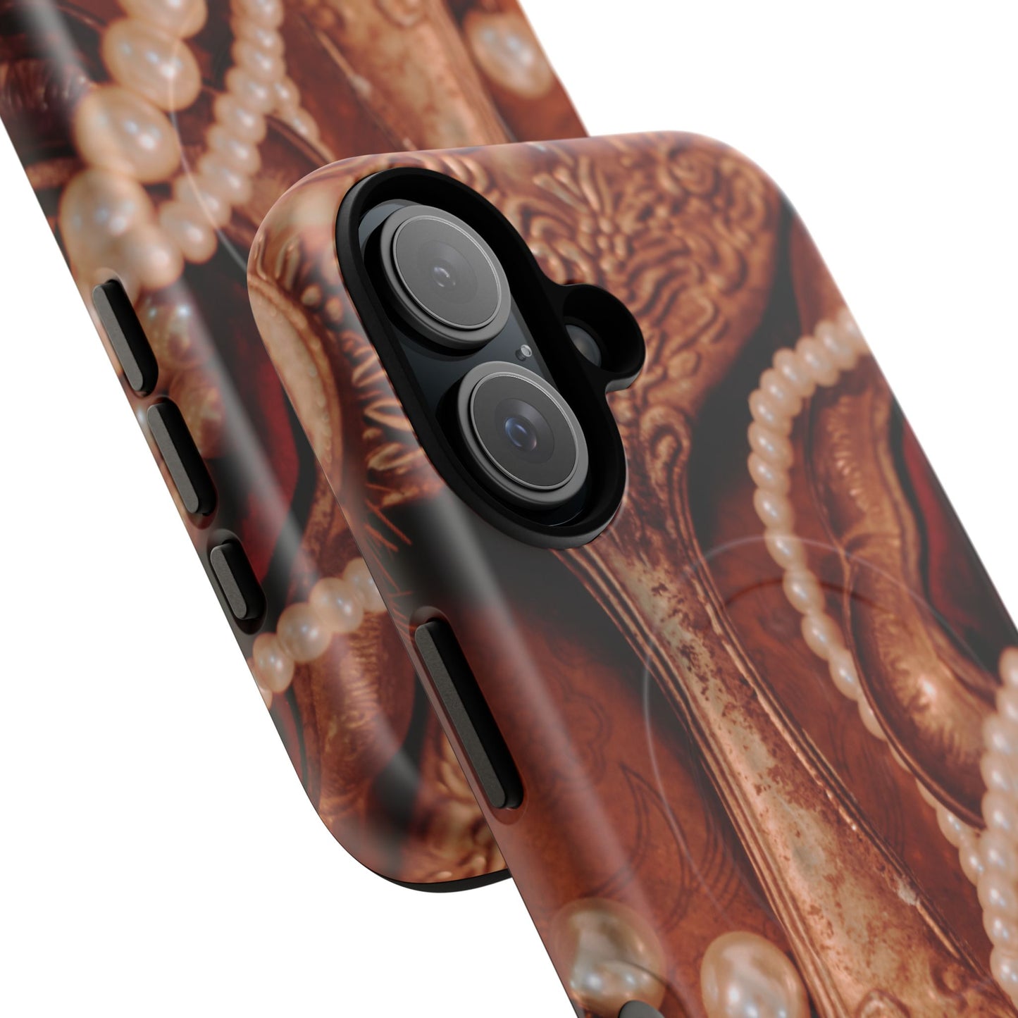 Protective Magnetic Phone Case – Bronze Vanity