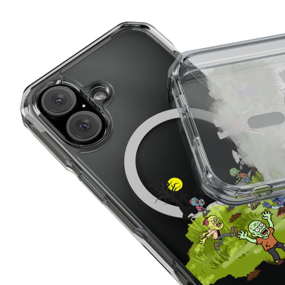 Clear Magnetic Phone Case – Graveyard Shift
