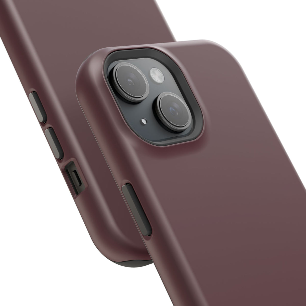 Wireless-Charging Compatible Case – Mulled Wine – Compatible with iPhone 13–17 & Samsung Galaxy S25–S26 Series