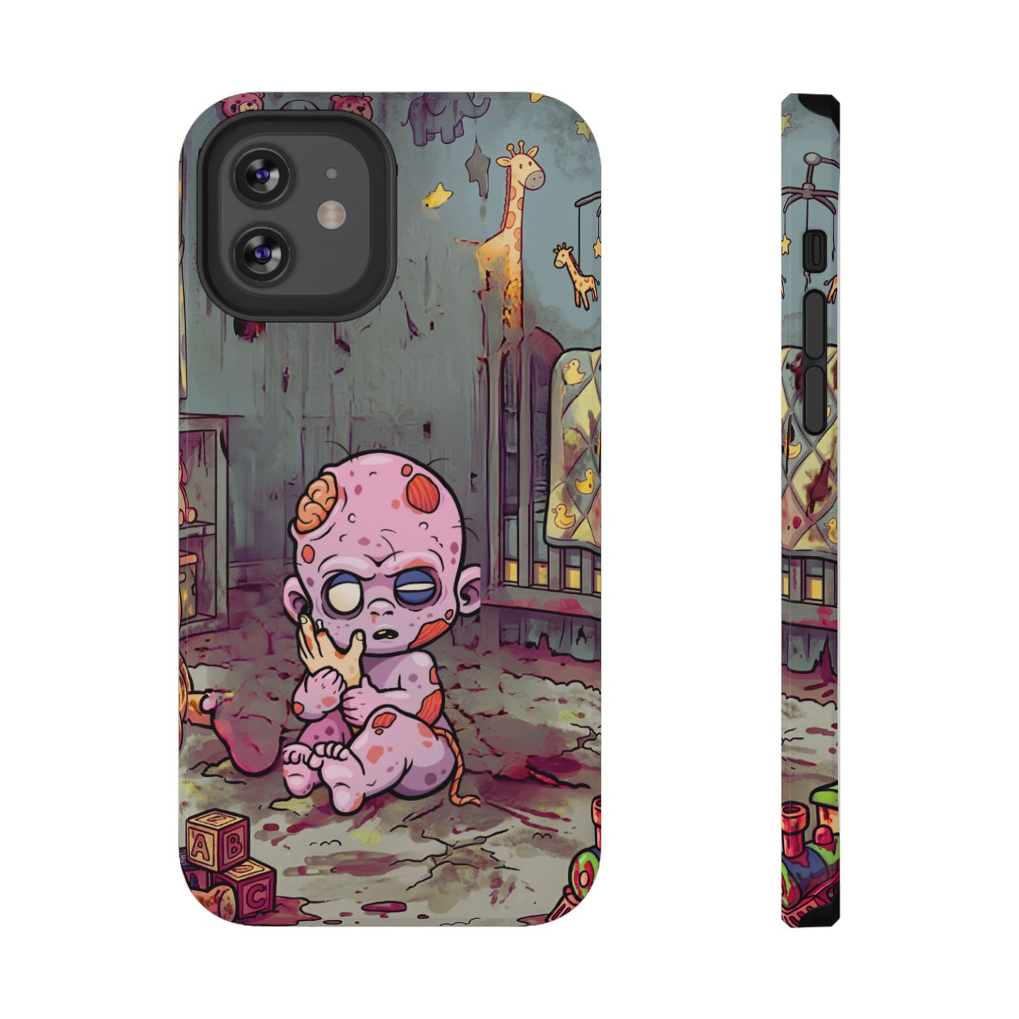 Zombie Baby Phone Case — Cute Creepy Impact-Resistant iPhone Case