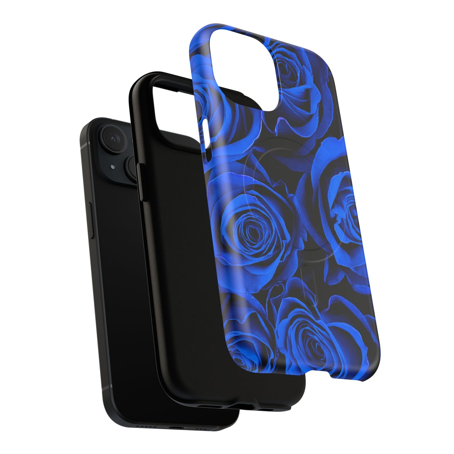 Protective Magnetic Phone Case – Midnight Bloom