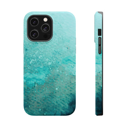 Wireless-Charging Compatible Case – Sea Glass