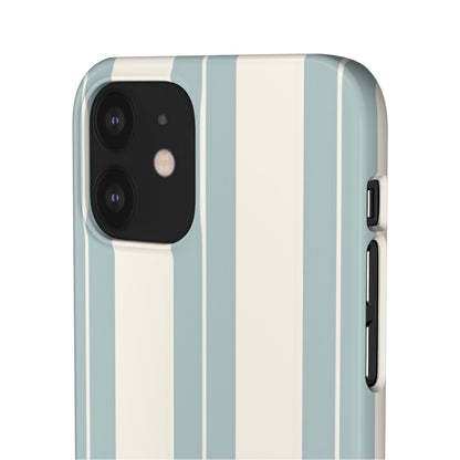 Snap Phone Case – Coastal Stripe