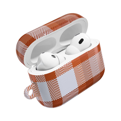Earbud Case Cover – Spiced Plaid