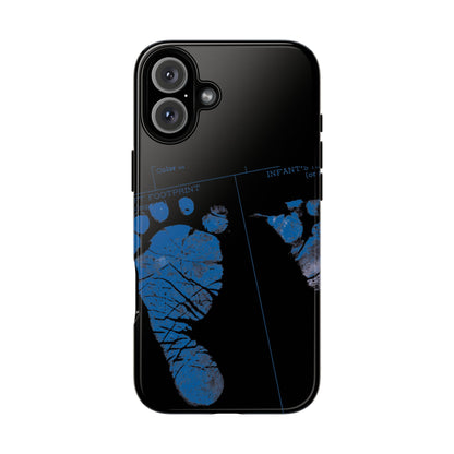 Protective Phone Case – Mom’s Little Blue Footprints