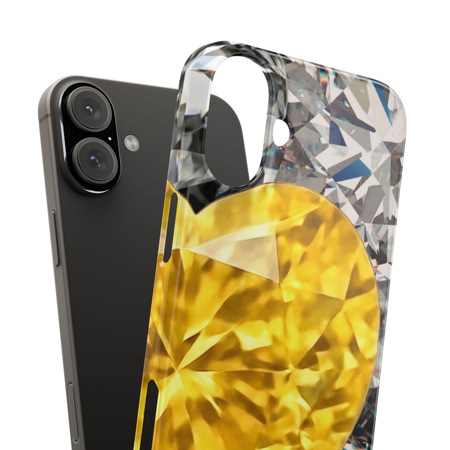 Slim Phone Case – Heart of Gold