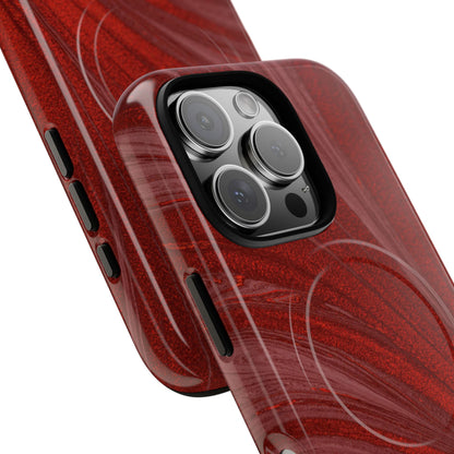 Protective Magnetic Phone Case – Crimson Current